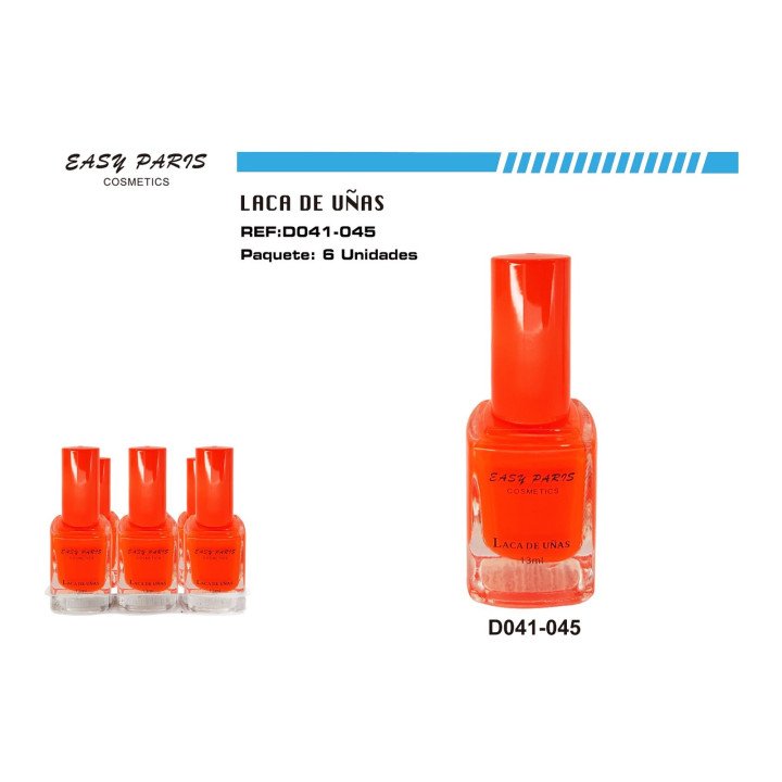LACA DE UÑAS NARANJA FOSFO. 6/U