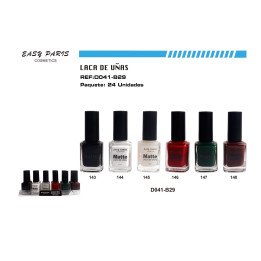 LACA DE UÑAS MATTE EASY PARIS 24/U