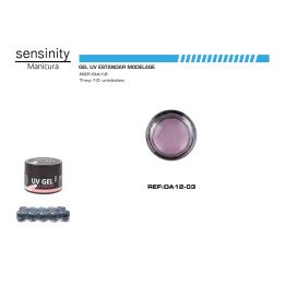 GEL UV COLOR BLANCO ROTO, MODELAGE STANDAR 15ML