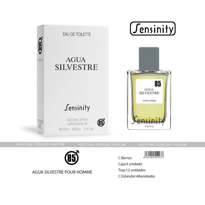 AGUA SILVESTRE POUR HOMME SENSINITY