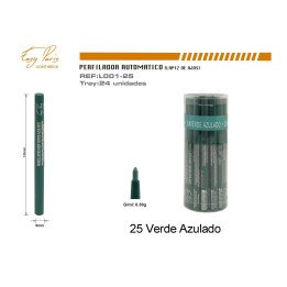 PERFIL.DE OJOS VERDE METALIZADO 24/U