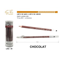LAPIZ DE LABIOS/CEJAS CHOCOLATE 24/U