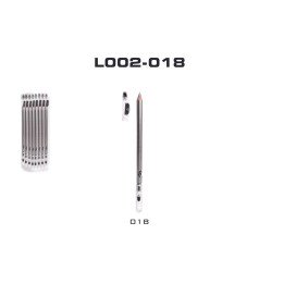 LAPIZ DE OJOS GRIS PLATA 24/U