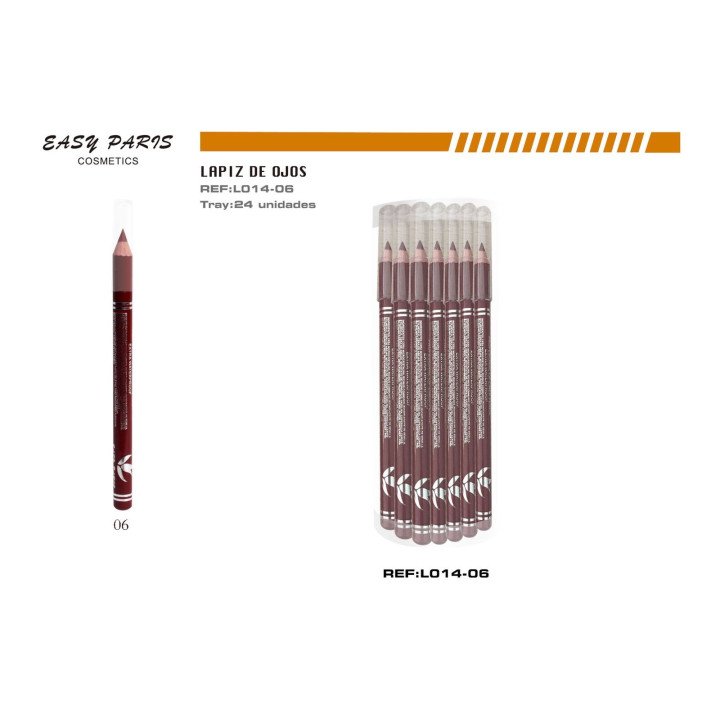 LAPIZ MADERA ROJO BURDEO 24/U