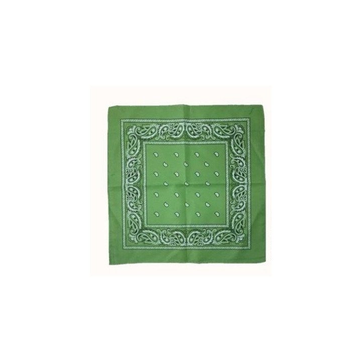 PAÑUELO 55x55 VERDE 12/U N.B