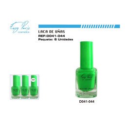 LACA DE UÑAS VERDE FOSF 6/U