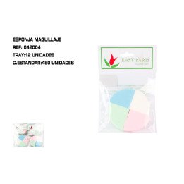 ESPONJA MAQUILLAJE 12/U
