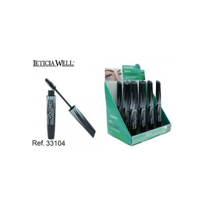 MASCARA PESTAÑAS MEGA VOLUMEN 12/U LW 33104
