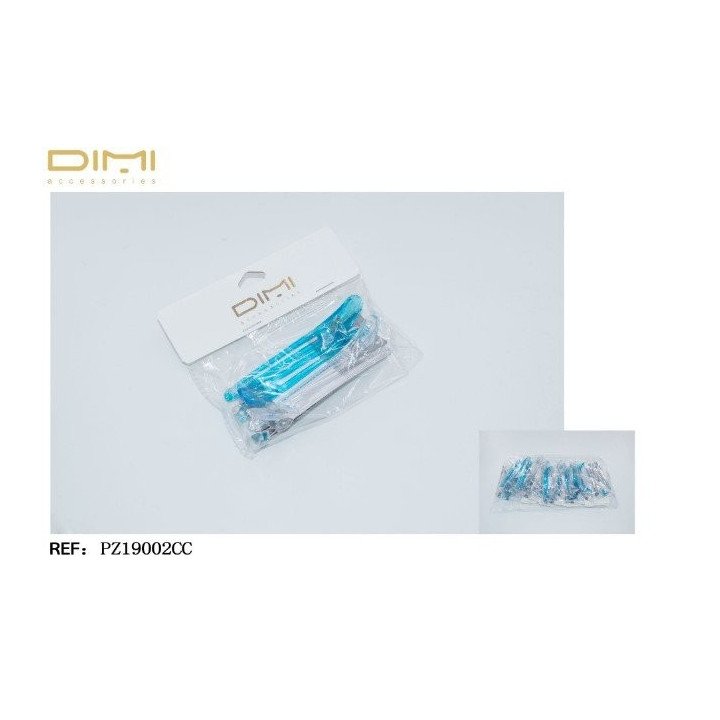 PACK 4 PINZAS PELUQUERA 12/U PZ19002CC DM