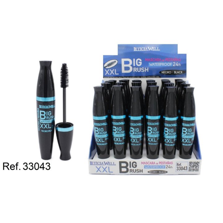 MASCARA 24H NGR BIG BRUSH 24/U 33043 L.W