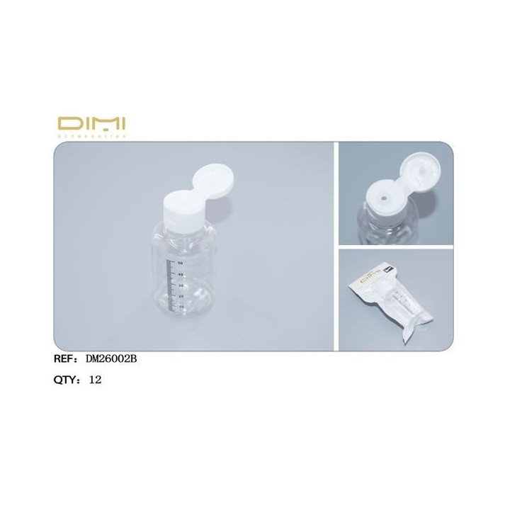 BOTES PLASTIC 50ML 12/U DM26002B DM