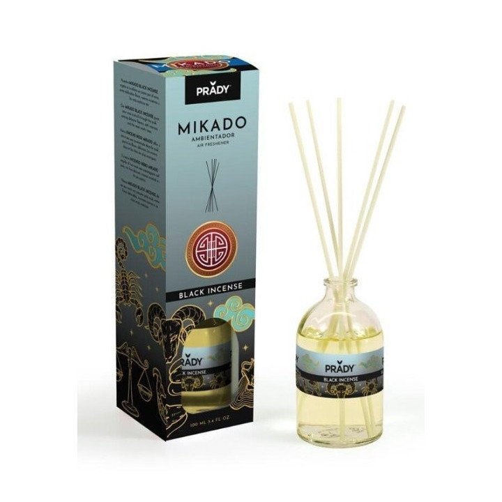 MIKADO AMB. BLACK INCIENSE PRADY 100ML