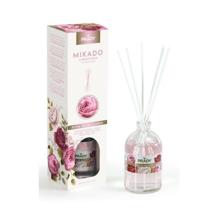 MIKADO AMB. ROSA DE BULGARIA PRADY 100ML
