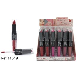 B.LABIOS Y LIPGLOSS DUO GLOW 24/U 11519 LW
