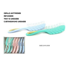 CEPILLO ANTIENREDOS 24*6.5CM 12/U