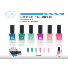 LACA DE UÑAS ALTO BRILLO 10D 24/U