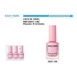 LACA DE UÑAS EASY PARIS 6/U