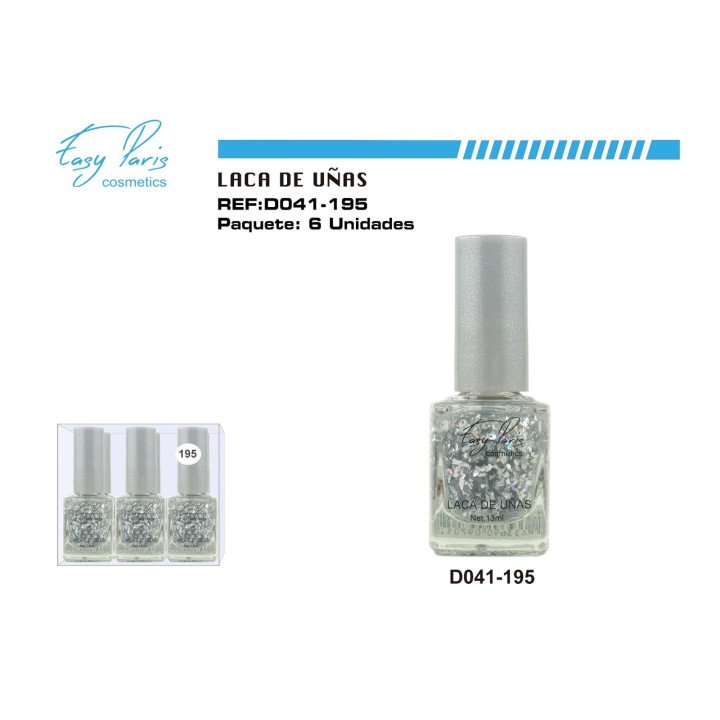 LACA DE UÑAS EASY PARIS 6/U