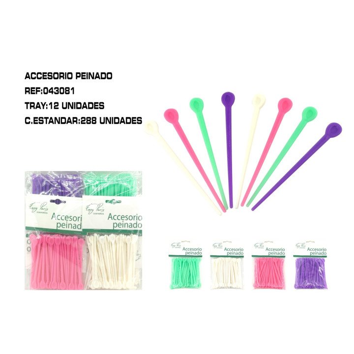 50U PALILLOS PARA RULOS 12/U
