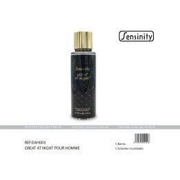 GREAT AT NIGHT CORPORAL 250ML SENSINITY
