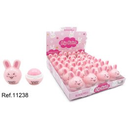 LIP BALM CONEJO ROSA 24/U 11238 LW