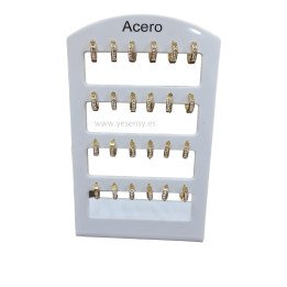PENDIENTE ACERO 12/P 49989 NS