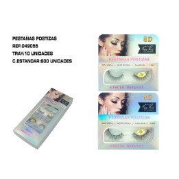 PESTAÑAS POSTIZAS EFECT 8D 10/U