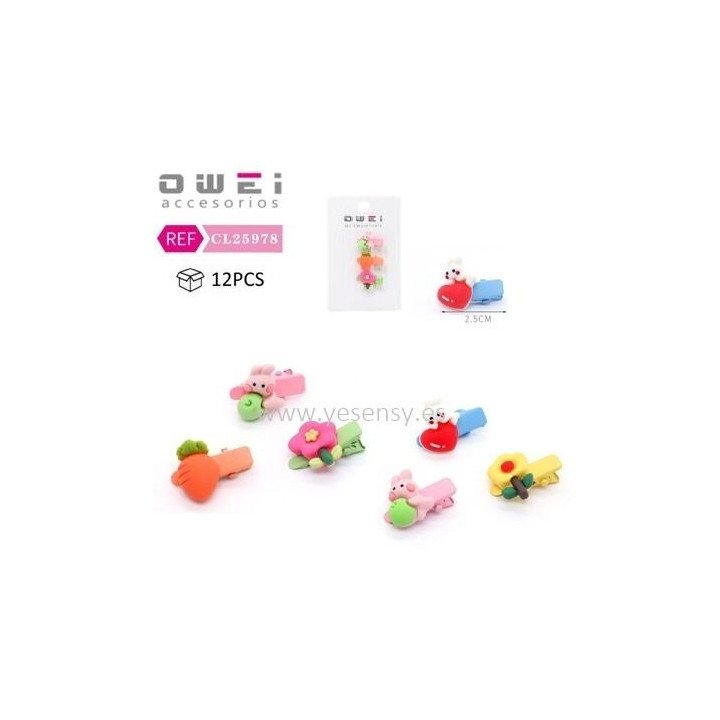 PACK CLIPS 3PCS 12/U CL25978