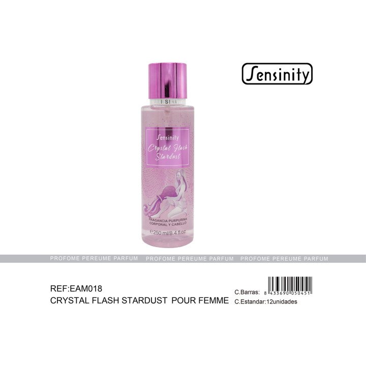 CRYSTAL FLASH STARDUST BODY Y CABELLO
