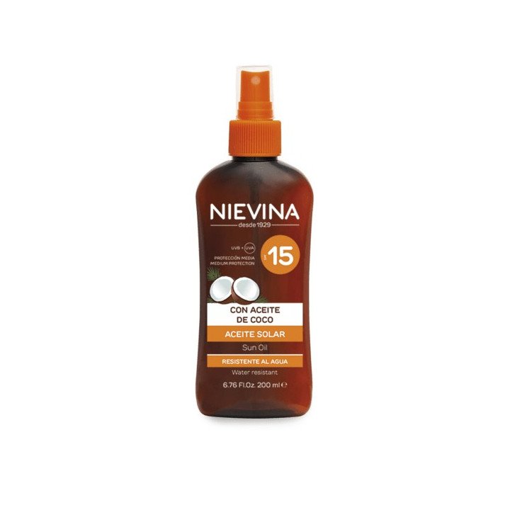 NIEVINA ACEITE COCO F15 200ML 198015