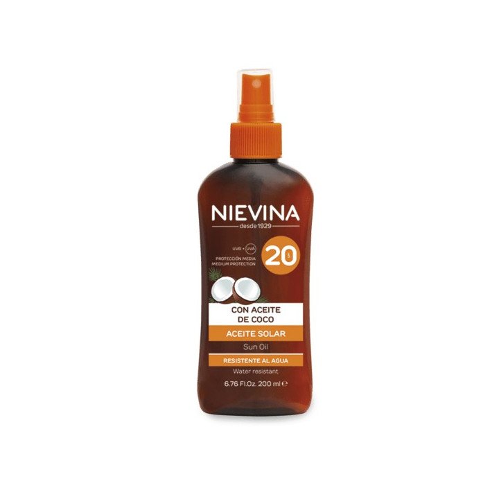 NIEVINA ACEITE COCO F20 200ML 198020
