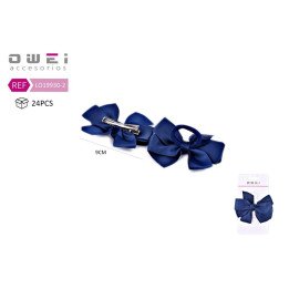 LAZO C/GOMA/PINZA 9CM 24/U LO19930-2