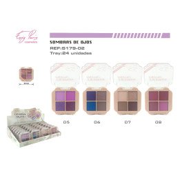 S.DE OJOS 4 COLORES 24/U