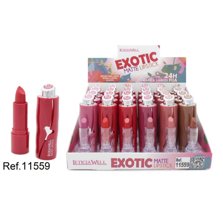 BARRA LABIOS EXOTIC MATTE 24H 24/U 11559
