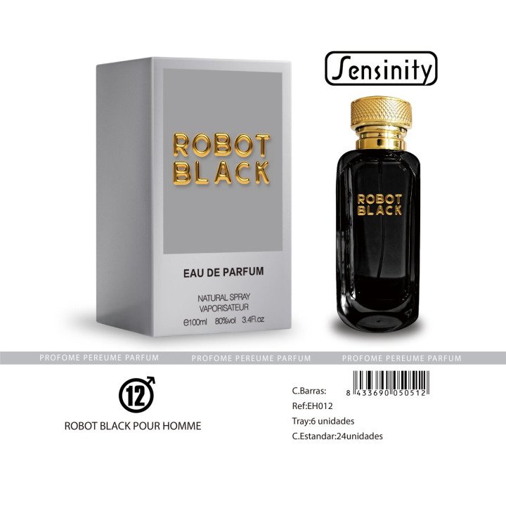 ROBOT BLACK POUR HOMME