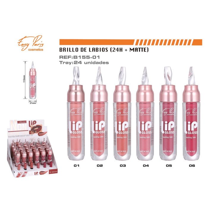 LIP GLOSS 24H MATTE 24/U