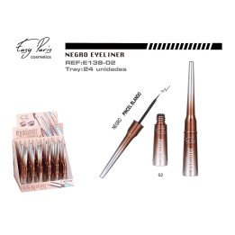 EYELINER LIQ.NEGRO PINCEL BLAND. 24/U