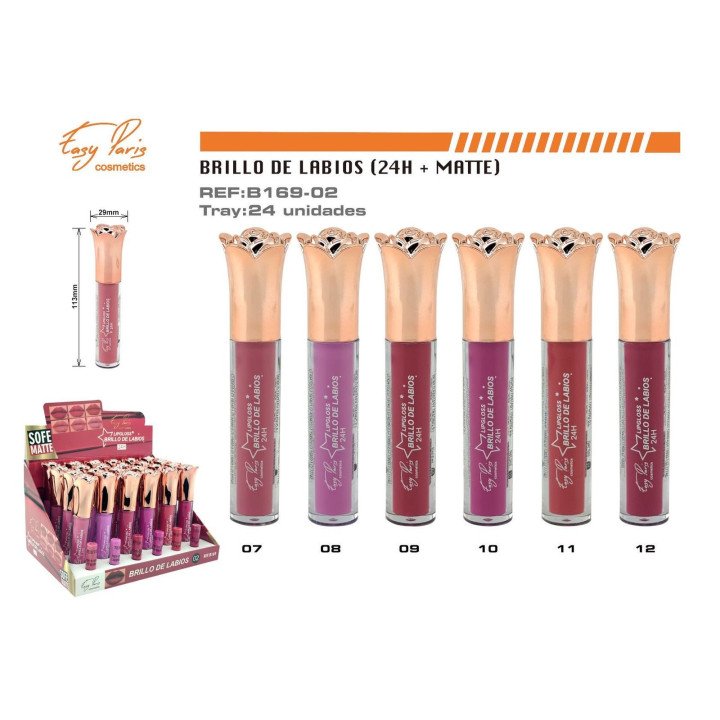 LIP GLOSS MATE. 24H 24/U