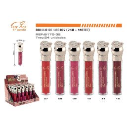 LIP GLOSS 24H MATE. 24/U