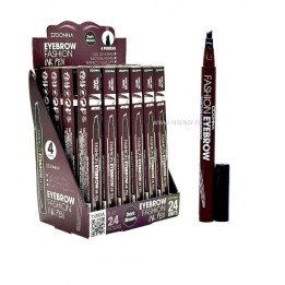 EYEBROW FASHION INK PEN DARK BROWN 24/U 11293A