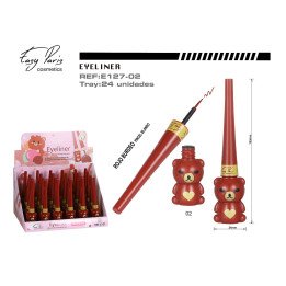 EYELINER LIQ.BURDEO PINCEL BLAND.24/U