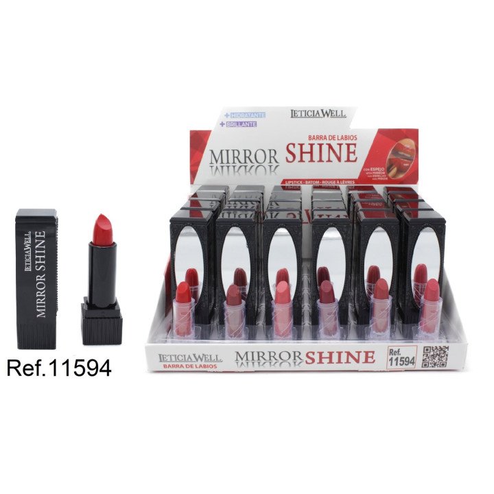 BARRA LABIOS SHINE C/ESPEJO 24/U 11594