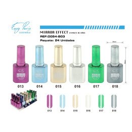LACA DE UÑAS EFECTO ESPEJO. 24/U