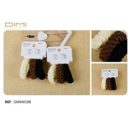 GOMA DE PELO 12/U GM04018B