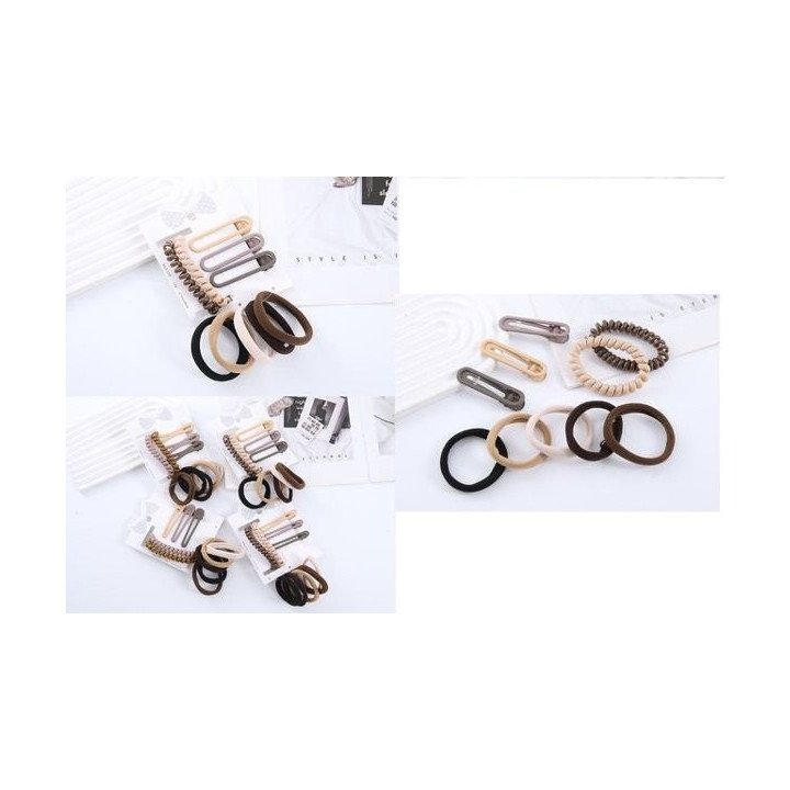 PACK GOMAS DE PELO. 12/U 128302-2NB