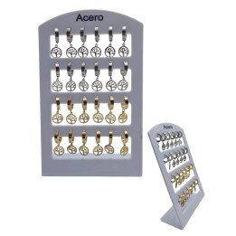 PENDIENTES ACERO 12/P NS