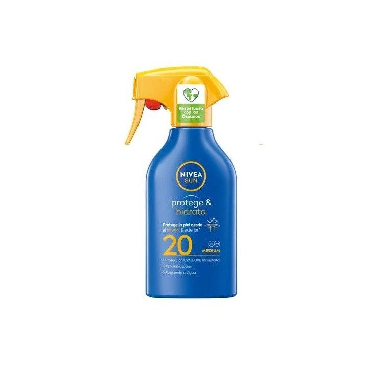 NIVEA SUN LECHE SPRAY F20 270ML