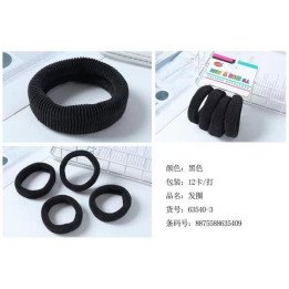 4 GOMAS NEGR.7CM 12/U 63540-3