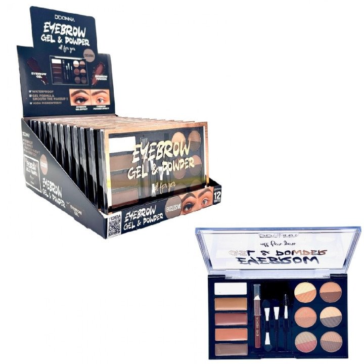 EYEBROW GEL & POWDER 12/U 11292A DD
