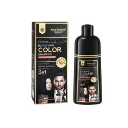 CHAMPU BLACK HAIR KISS BEAUTY 3 IN 1 68938-07A